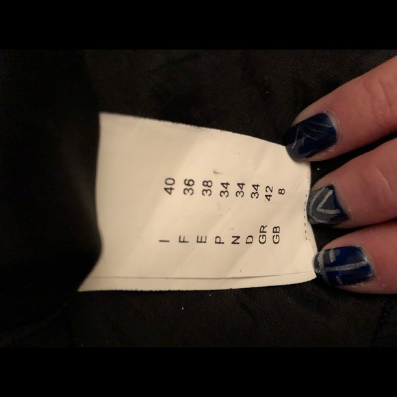 Wool blend shift dress - made in Italy - Picture 6 of 6